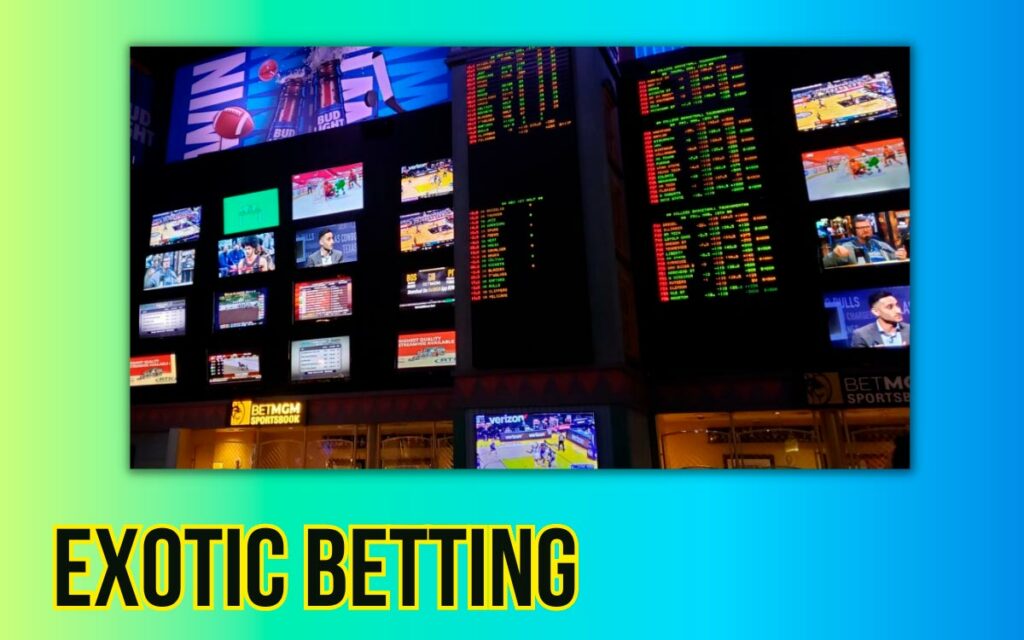 Exotic betting goes beyond the traditional moneyline